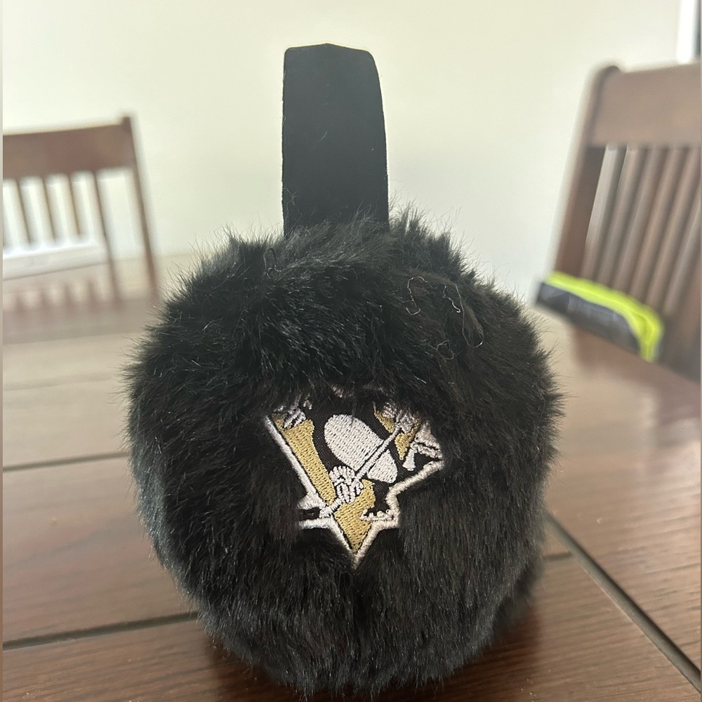Pittsburgh Penguins Black Earmuffs